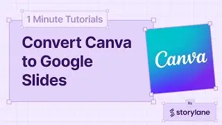 How To Convert Canva to Google Slides | 1-Minute Tutorials