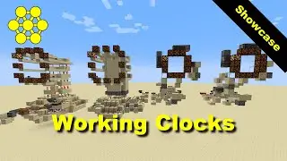 Working Clocks In Vanilla Minecraft 1.18