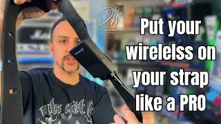 Attach Wireless On Guitar Strap