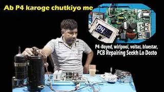 whirlpool , lloyed , Voltas P4 error