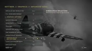 Call of Duty: WWII - Graphics settings