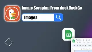 Image Scraper From duckDuckGo by Automa
