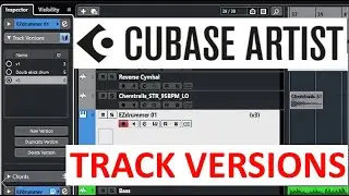 Cubase Artist - Track Versions