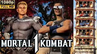 MK1 *BLACK NOIR HOMELANDER* KLASSIC TOWER GAMEPLAY!! (JANET CAGE AS KAMEO) 1080p 60 FPS