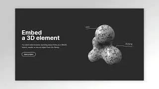 3D и AR для Webflow и Tilda с помощью Vectary