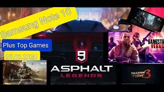 Samsung Note 10 Plus Super Summer Top Games 25.06.2020