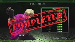 KoF XIII: Shen Woo trials (unedited) - Trial & Error Series
