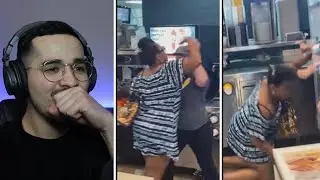 Karen Throws A Tantrum At Mcdonalds Then Gets Folded By An Employee