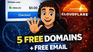 Don't Pay for Domains! Get 5 Domains + Professional Email for $0