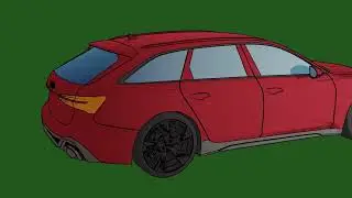 Green Screen Anime Effects - Car Anime Style Free (Car/Vehicle/Mobil)