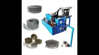 Automatic coil nail collator manufacture/coil nails production