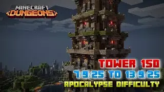 The Tower 150 [Apocalypse] Full Climb, Guide & Strategy, Minecraft Dungeons Fauna Faire