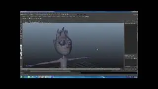Modeling Rigging and Animating a Character in Maya Project overview