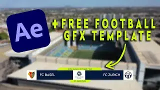 Modern Football Broadcast Graphics - FREE After Effects Template