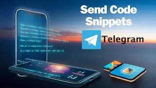 How to Send Code Snippets on Telegram | Learn how to send code snippets on Telegram with ease
