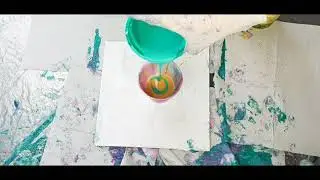 Абстрактная живопись/Fluid ART/Acrylic Pouring/Абстракция акрилом