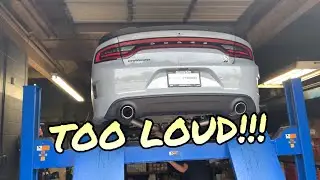 MID MUFFLER DELETE ON MY BRAND NEW 2020 SCAT PACK CHARGER!!(MY NEIGHBORS HATE ME)