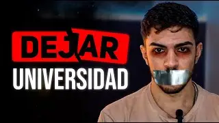 Si quieres dejar la carrera MIRA ESTE VIDEO
