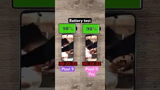 Google Pixel 9 vs Pixel 9 Pro battery test