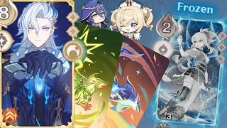 MY OPPONENT CANNOT MOVE 🥶 NEUVILLETTE COMMANDS THE SAURIANS 🦖 | Genshin TCG