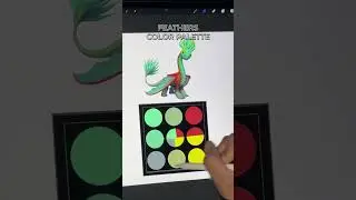 Dragon Color Palette Feathers Edition!