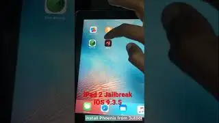 iOS 9.3.5 Phoenix jailbreak |How to jailbreak ipad2 