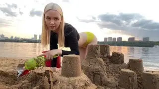 Горячий летний пляж с Гилтикус (июль 2023)