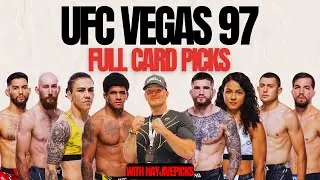 UFC Vegas 97 Burns vs. Brady Full Card OFFICIAL PICKS