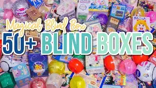 50+ Blind Boxes & Gashapon Unboxing | Magical Blind Box 2022 Finale