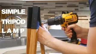 3D Printing Simple DIY Tripod Lamps | Charlie Two Lamps