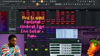 Emotional Afro-Live Vibe“Emotional Afrobeat Type Beat 2025 | Live Guitar x Piano |