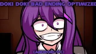 FNF Vs Doki Doki Bad Ending Optimized Gama Baja (Android/PC)