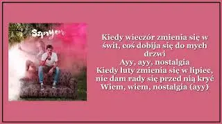 Taco Hemingway - Nostalgia (Tekst)