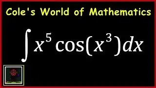 Integral of x^5 cos(x^3) ❖ Calculus 1 ❖ Integration By Parts (Short-Cut)