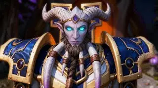 Azuremyst Isle Remastered  - World of Warcraft AI Cinematic