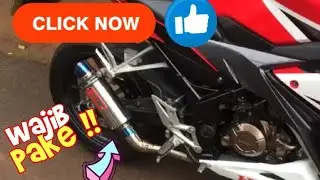 Tes sound knalpot CRM racing di cbr 150 facelift , ngebass banget gaesssss !!!