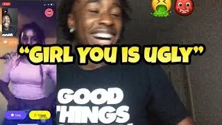 CALLING GIRLS UGLY ON MONKEY APP *Hilarious Reactions*