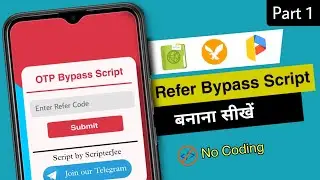 How to make Refer Bypass Script || Part 1 || ScripterJee