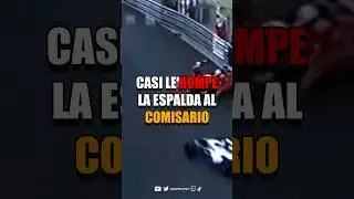 CASI LE ROMPE LA ESPALDA AL COMISARIO #F1 #nicopetasgt #f1shorts
