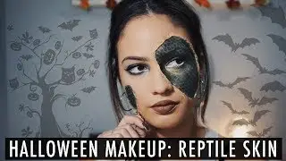 HALLOWEEN SFX MAKEUP // REPTILE SKIN