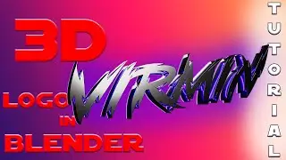 How to make 3D Logo/Text in Blender