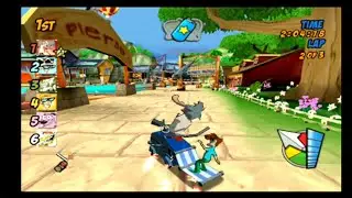 Cartoon Network Racing (PS2 OPL 1.0) gameplay