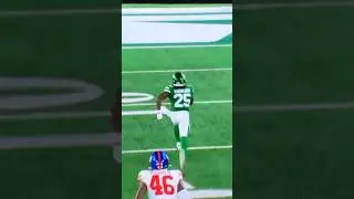 Jets RB #25 I. Abanikanda TD 🏈45 yds.