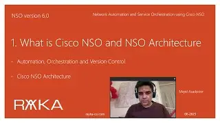 1. What is Cisco NSO and NSO Architecture