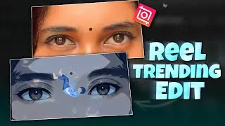 Eye fall down trending edit in inshot