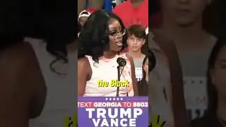 Activist Steals The Show At Trump Rally