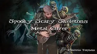 Spooky Scary Skeletons Metal Cover - Dimitris Terpizis