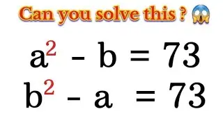 Germany | A Nice Math Olympiad Problem | #maths #matholympiad