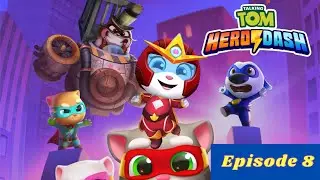 Talking Tom Hero Dash : Hero Angela Completed 3 Missions, Gameplay, Episode 8
