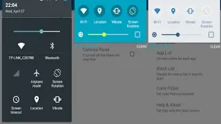 How to change notification pannel colour in any android - Material status bar pro